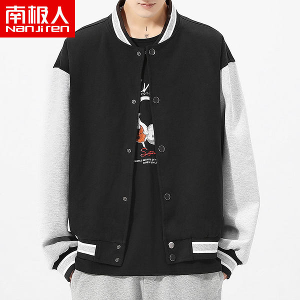 เสื้อแจ็คเก็ตเบสบอล เสื้อคลุม เสื้อแขนยาวสไตล์เกาหลี