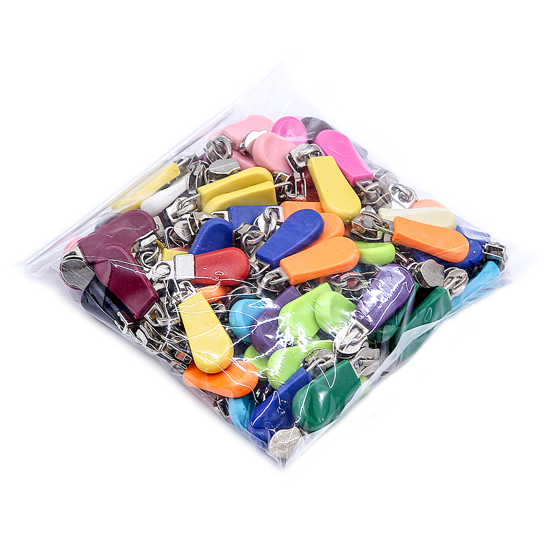 หัวซิปพลาสติกเบอร์ #5 (คละสี)