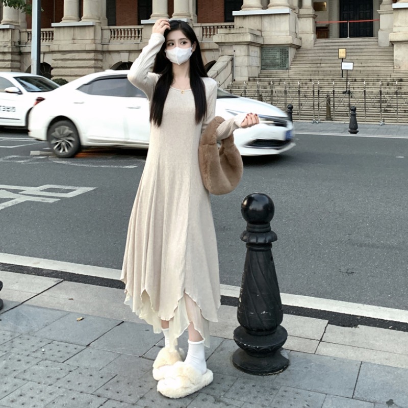 เดรสสาวอวบ มีไซส์ L-4XLอกเสื้อ 38-47 นิ้ว ใส่ได้ทั้งสาวหุ่นดีน่ารักจนถึงสาวอวบพลัสไซส์ จัดส่งฟรี! ทักแชทสั่งซื้อ