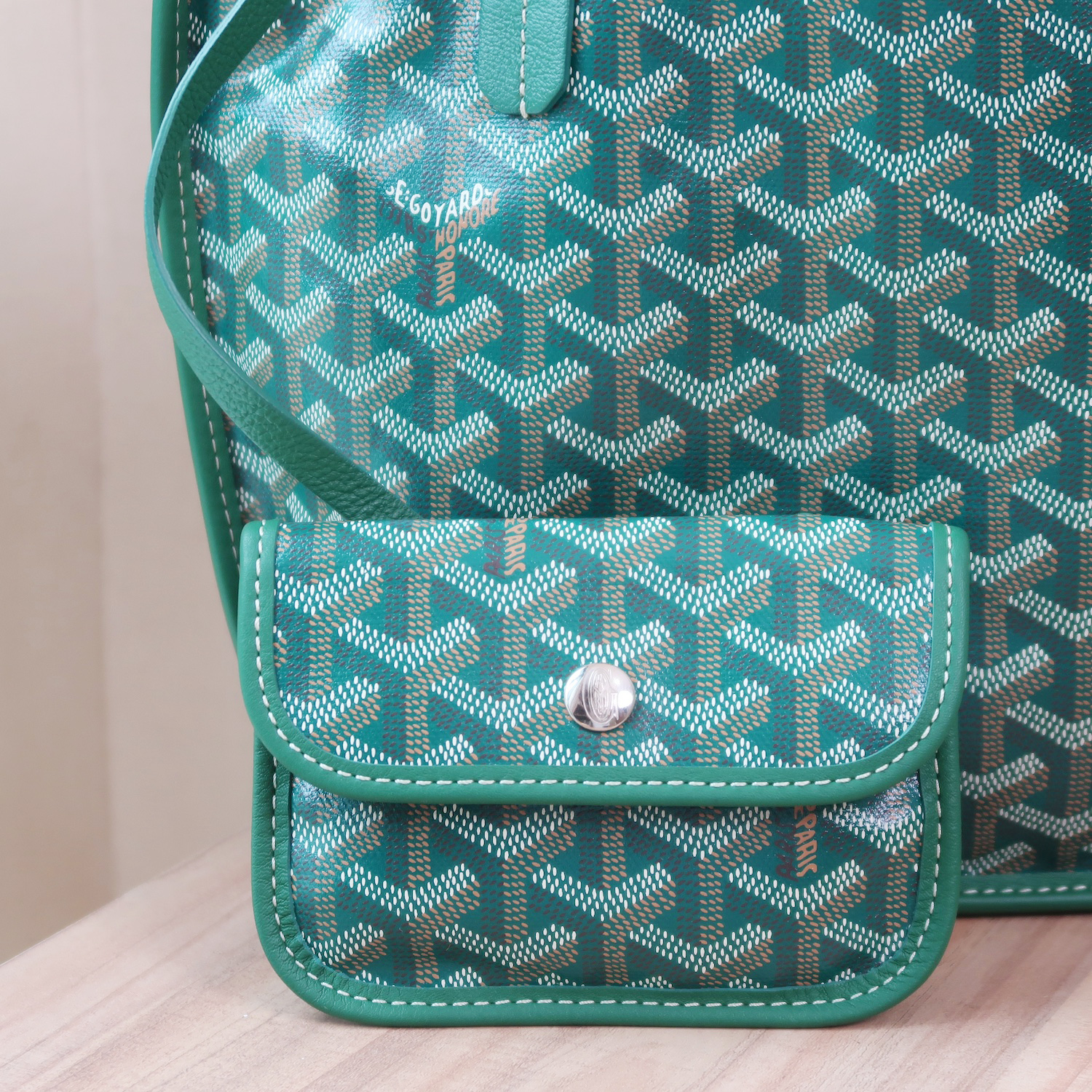 Goyard Green Monogram Anjou Mini Bag (2024)