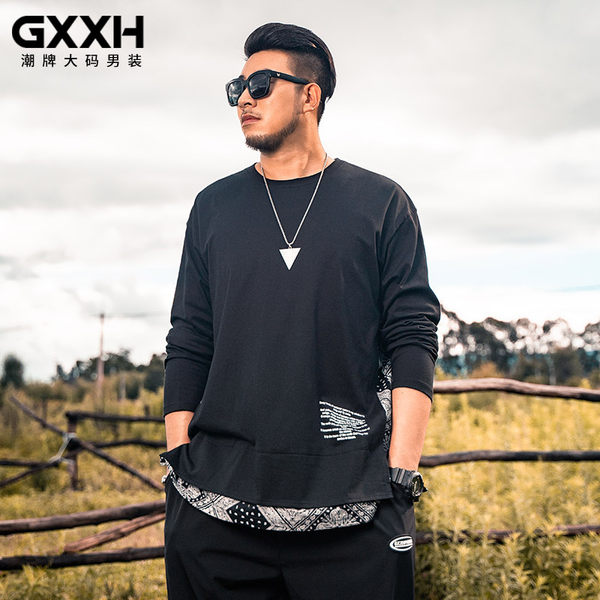 เสื้อยืดผู้ชายอ้วน S-5XL(อกเสื้อ39-51นิ้ว)