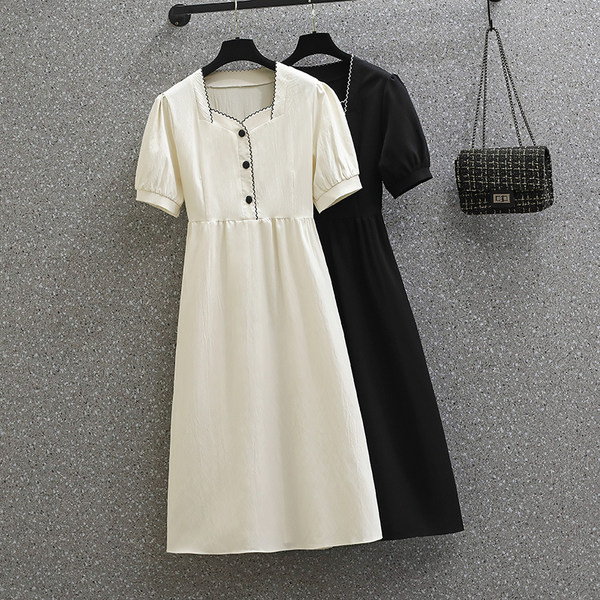 เดรสคนอ้วน เดรสสาวอวบ ชุดเดรสคนอ้วนวัยรุ่น BY PLUS SIZE Girl