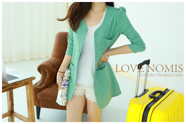 เสื้อคลุมตัวยาว พร้อมส่ง สีเขียวอมฟ้า สไตล์เกาหลี เก๋ๆ สีเขียวอมฟ้า สีเข้มกว่าในรูป มีรูปสินค้าจริง