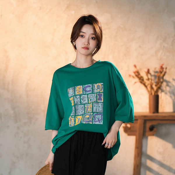 เสื้อยืดวินเทจ ฟรีไซส์อกเสื้อประมาณ 38-42