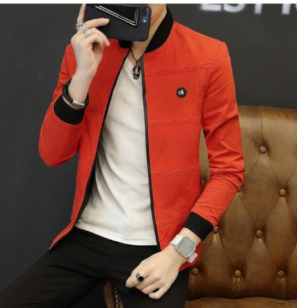 เสื้อแจ็คเก็ตเท่ ๆ เสื้อกันลม เสื้อ jacket ผ้าคอตต้อน ทรงคงตัว แบบสวย เสื้อ jacket วัยรุ่น สีพื้น ใส่เที่ยว เท่ๆ 852852