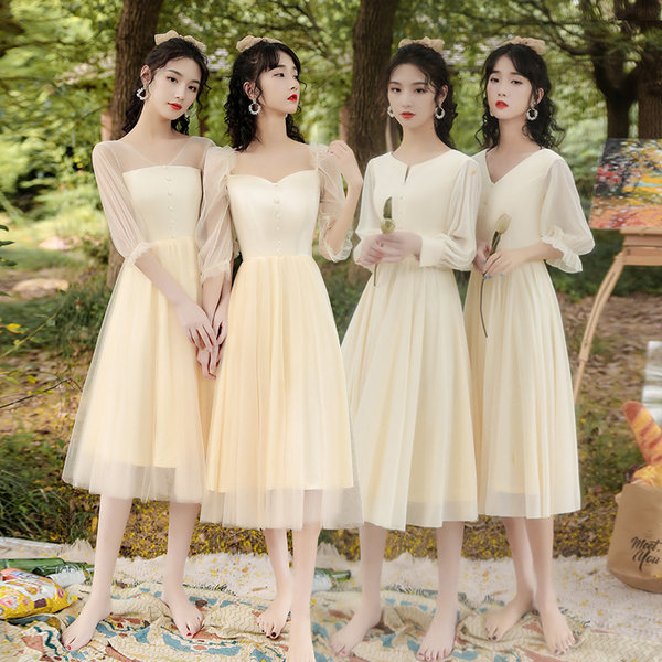 ชุดเพื่อนเจ้าสาว ชุดไปงานแต่งงาน