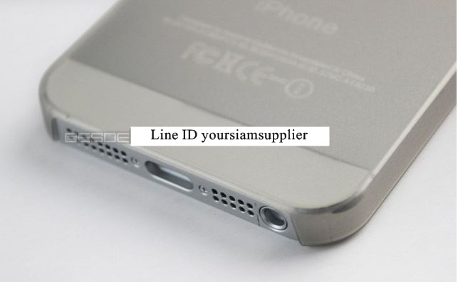 ซื้อ 1 แถม 1 Case ใส่ Iphone 5 5s แบบใส สีม่วง
