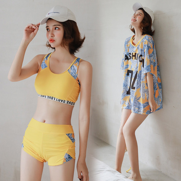 ชุดว่ายน้ำผู้หญิง ชุดว่ายน้ำน่ารัก Bikini ชุดไปทะเล