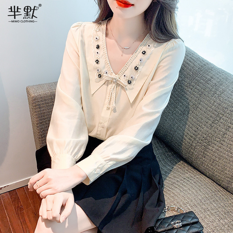 เสื้อลูกไม้ เสื้อเชิ้ตแขนยาว