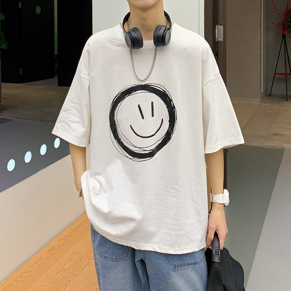 เสื้อยืดผู้ชายอ้วน S-5XL(อกเสื้อ39-51นิ้ว)