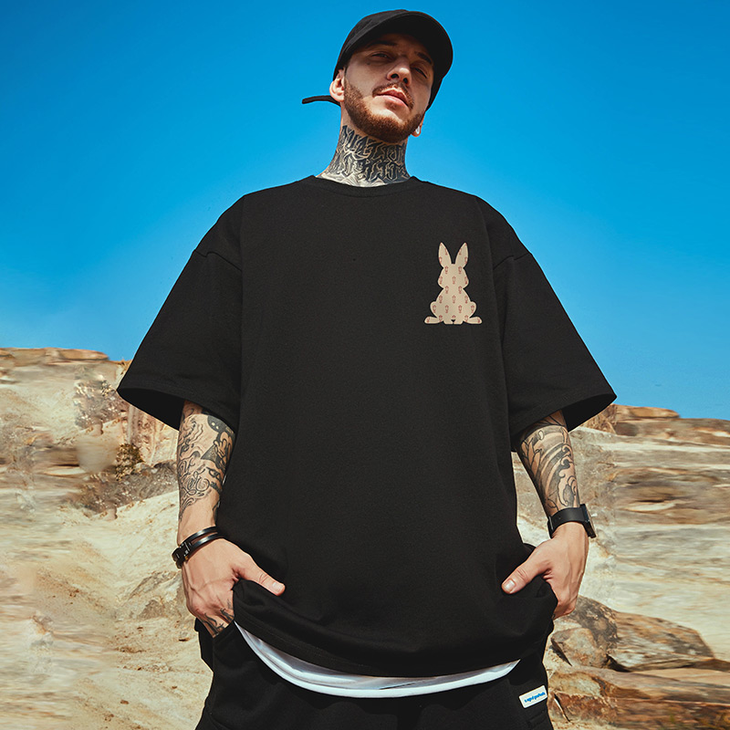 เสื้อยืดผู้ชายอ้วน S-5XL(อกเสื้อ39-51นิ้ว)