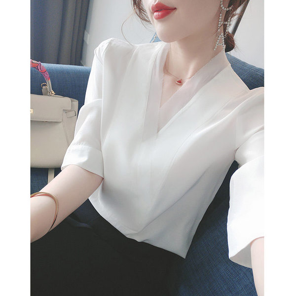 เสื้อชีฟองเกาหลี เสื้อชีฟองสวยๆ