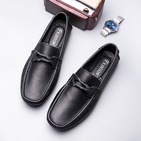 รองเท้าหนังผู้ชาย มีไซส์39-44 รองเท้าโลฟเฟอร์ชาย Slip-On Shoes
