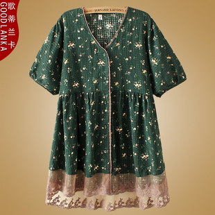 เสื้อเชิ้ตคนอ้วนฤดูร้อนแขนสั้น