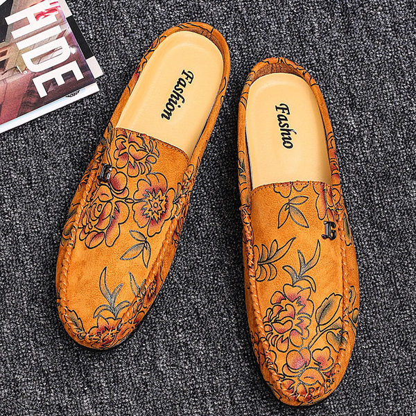 รองเท้าหนังผู้ชาย มีไซส์39-44 รองเท้าโลฟเฟอร์ชาย Slip-On Shoes