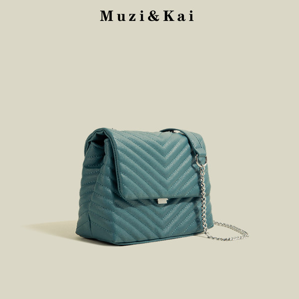 กระเป๋าสะพายข้างผู้หญิง กระเป๋าสะพายสไตล์เกาหลี By Muzi&Kai