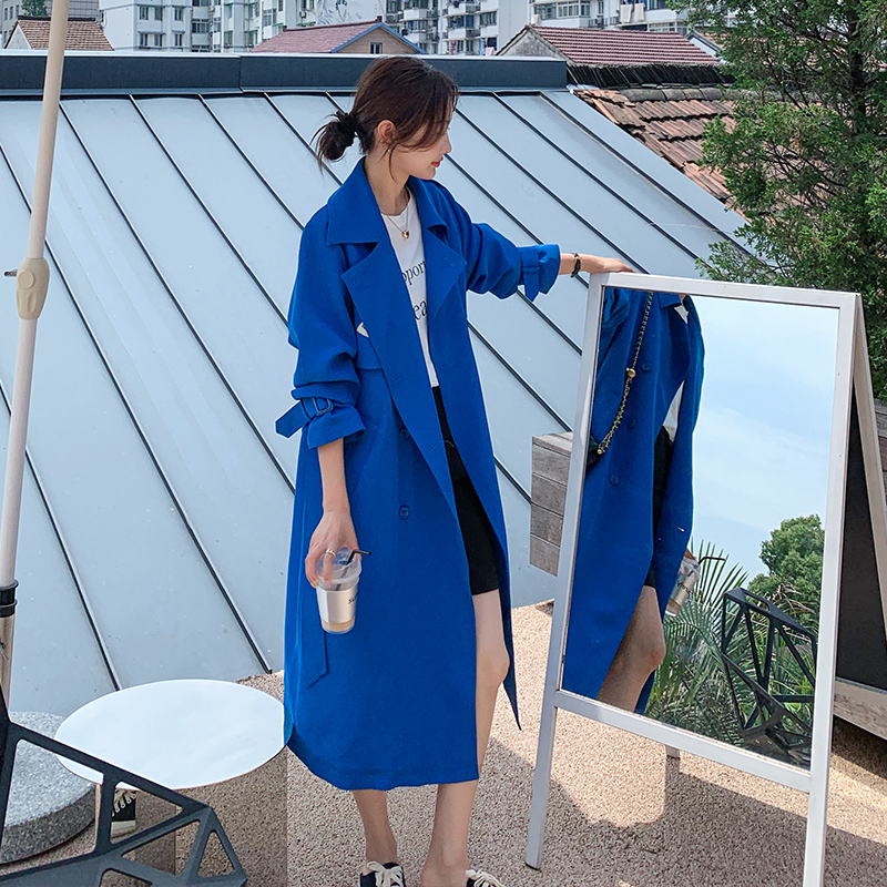 เสื้อโค้ท เสื้อโค้ทกันหนาว เสื้อโค้ทใส่เที่ยวต่างประเทศ ยี่ห้อ: Qianziqian