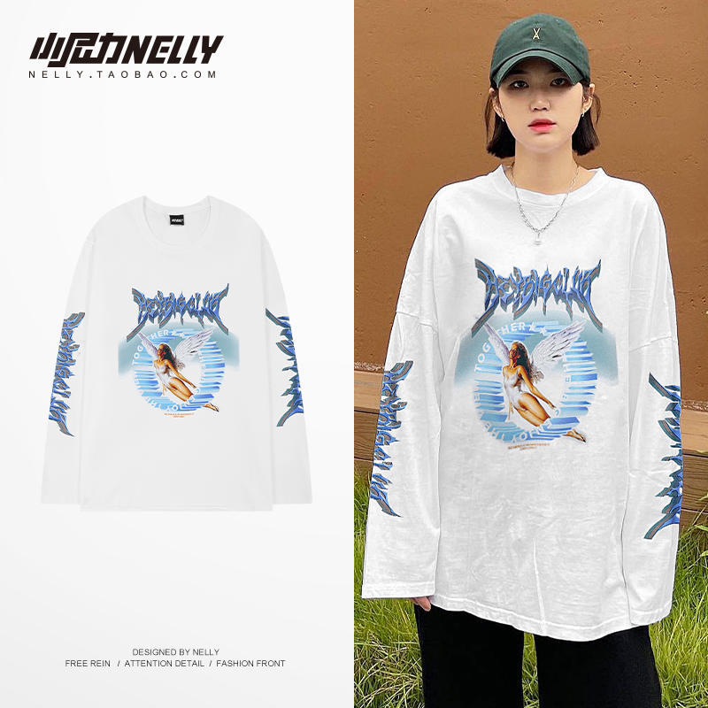 เสื้อยืดคอกลม ผู้ชาย เสื้อยืดผู้ชายเกาหลี เสื้อยืดเกาหลี แบรนด์ NELLY