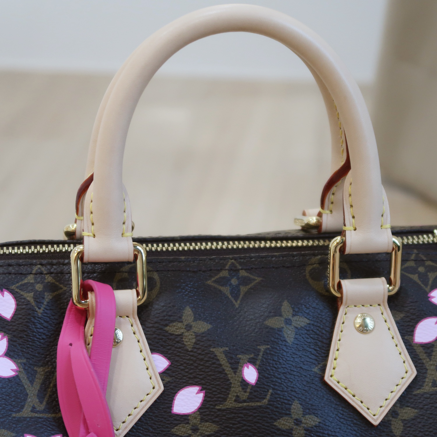 LV X Murakami Monogram Cherry Blossom Speedy 25 Bandouliere (พารากอน 2 เดือน)