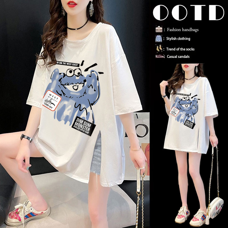 เสื้อยืดคนอ้วนแบบโอเวอร์ไซส์แบบ ulzzang fashion สนใจทักแชท