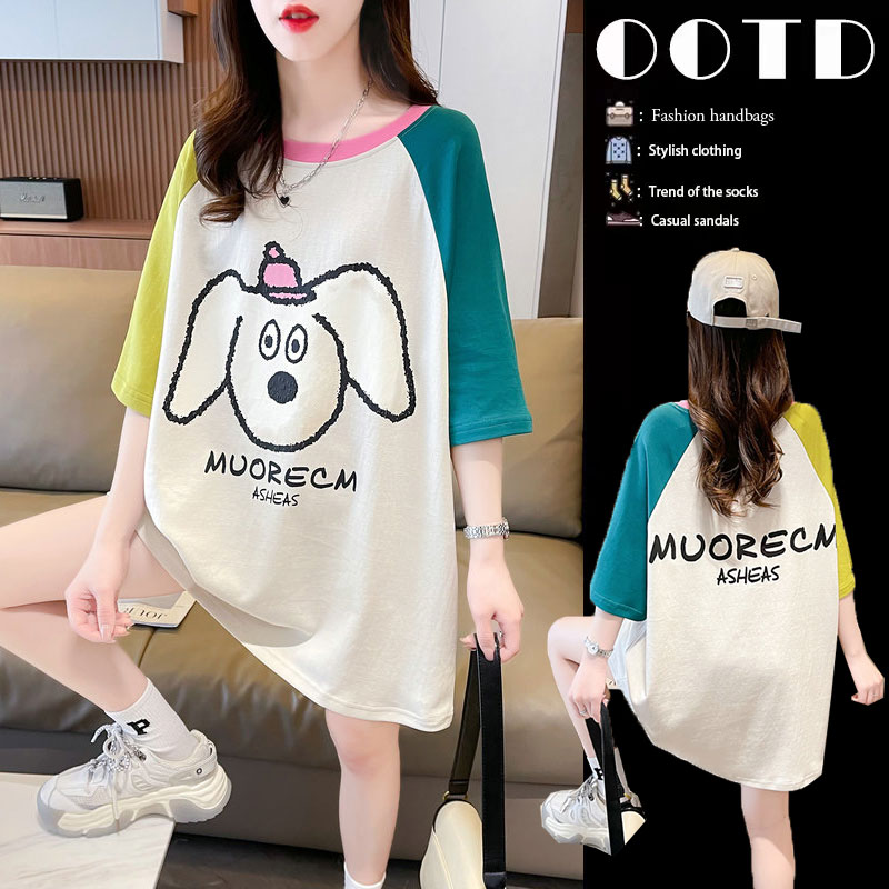 เสื้อยืดคนอ้วนแบบโอเวอร์ไซส์แบบ ulzzang fashion สนใจทักแชท
