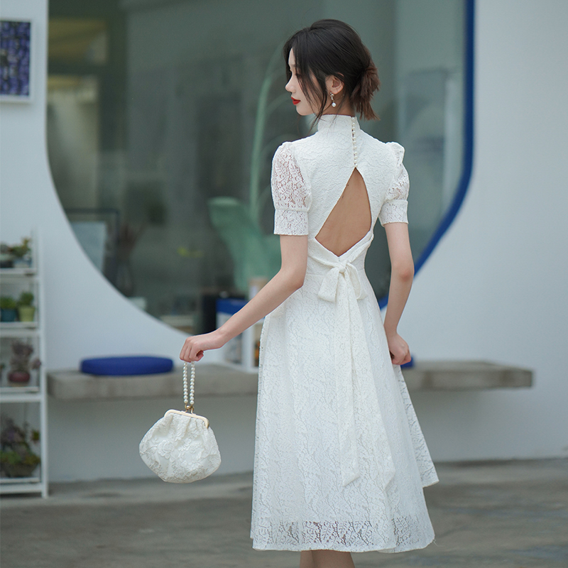 ชุดราตรี ชุดราตรีสวยหรู แบบ ทันสมัย Evening dress