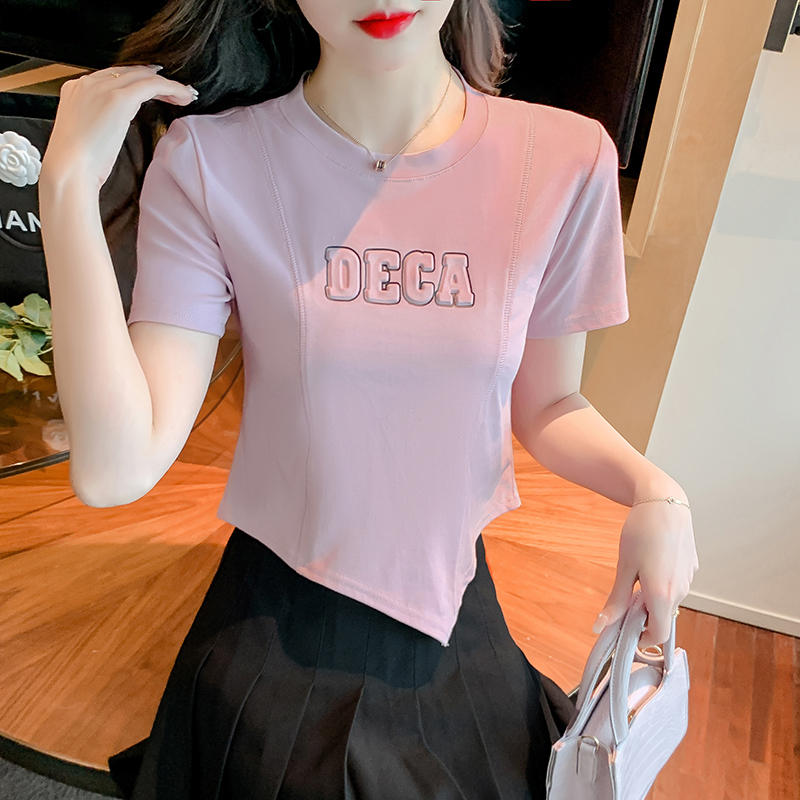 เสื้อยืดวัยรุ่นน่ารักๆ เสื้อวัยรุ่นแขนสั้น เสื้อผ้าวัยรุ่นเกาหลี แบรนด์ Wiyike