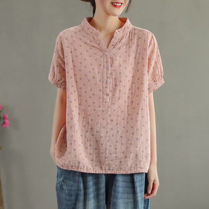 เสื้อลินิน แบบเสื้อสวยๆ เสื้อผ้าฝ้ายลินิน เสื้อเชิ้ตผ้าลินิน BY LININ