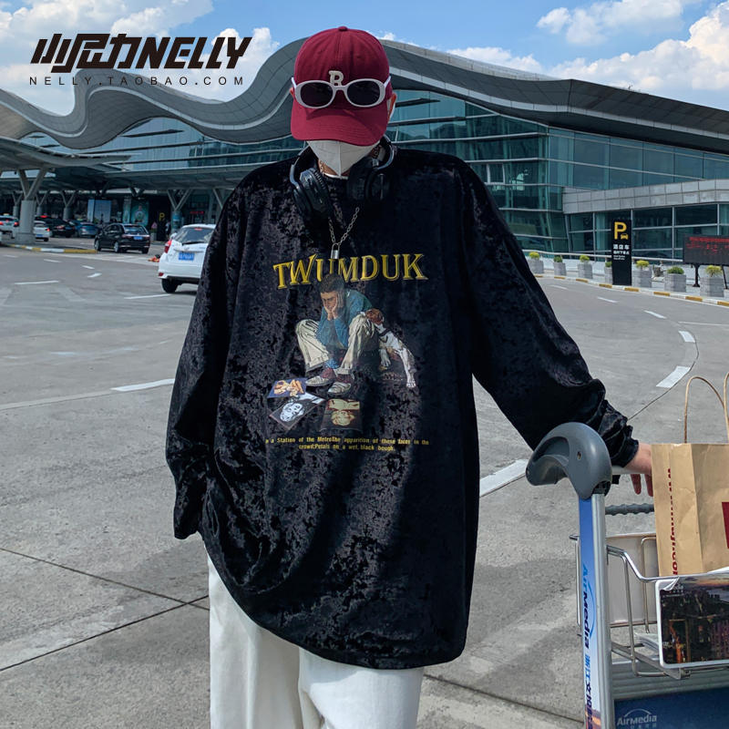 เสื้อยืดคอกลม ผู้ชาย เสื้อยืดผู้ชายเกาหลี เสื้อยืดเกาหลี แบรนด์ NELLY