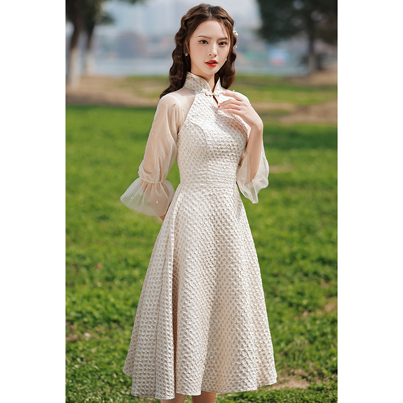 ชุดราตรี ชุดราตรีสวยหรู แบบ ทันสมัย Evening dress