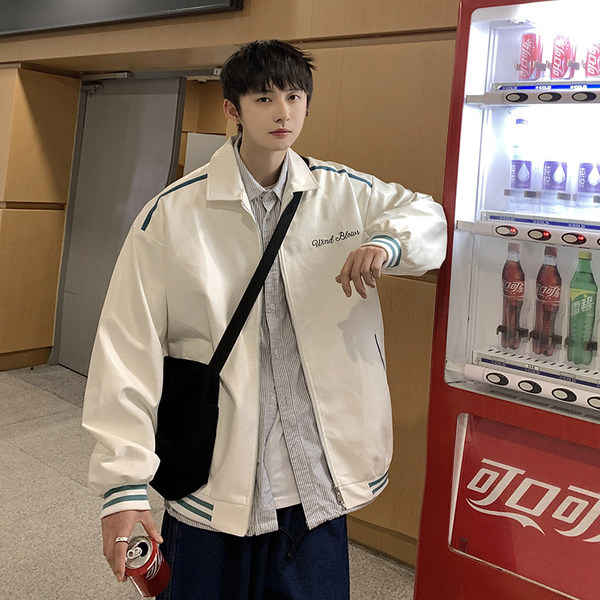 เสื้อแจ็คเก็ตเบสบอล เสื้อคลุม เสื้อแขนยาวสไตล์เกาหลี