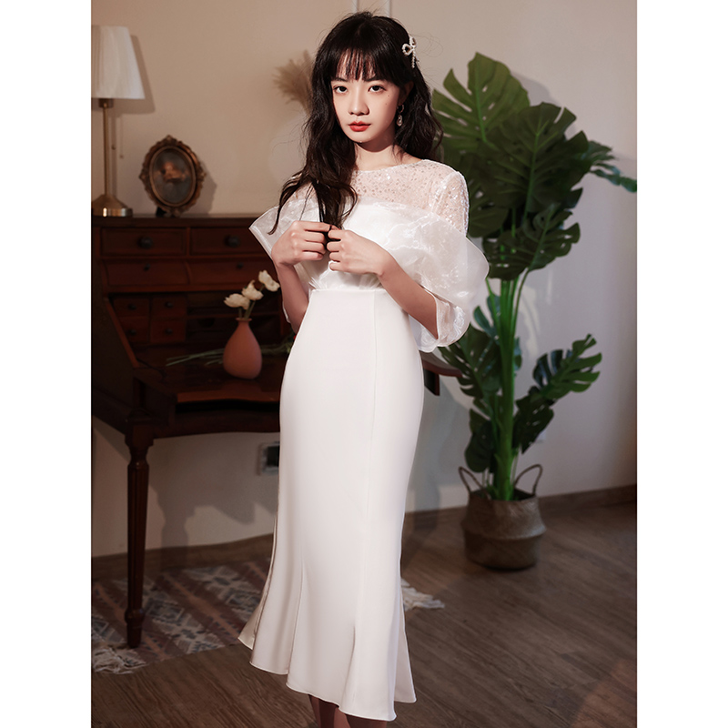 ชุดราตรี ชุดราตรีสวยหรู แบบ ทันสมัย Evening dress