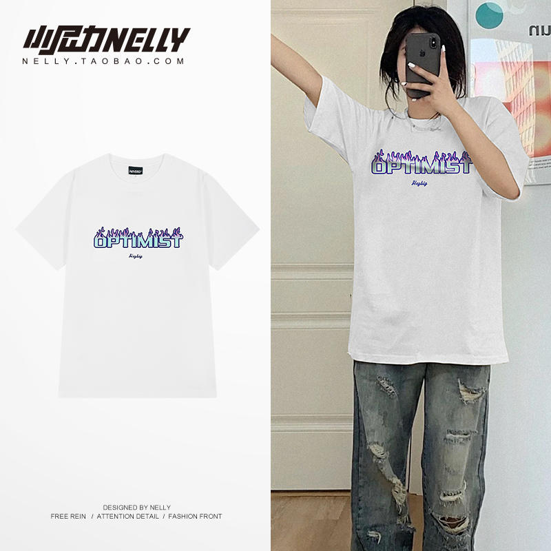 เสื้อยืดคอกลม ผู้ชาย เสื้อยืดผู้ชายเกาหลี เสื้อยืดเกาหลี แบรนด์ NELLY