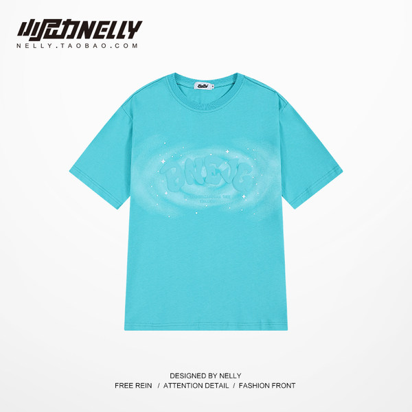 เสื้อยืดคอกลม ผู้ชาย เสื้อยืดผู้ชายเกาหลี เสื้อยืดเกาหลี แบรนด์ NELLY
