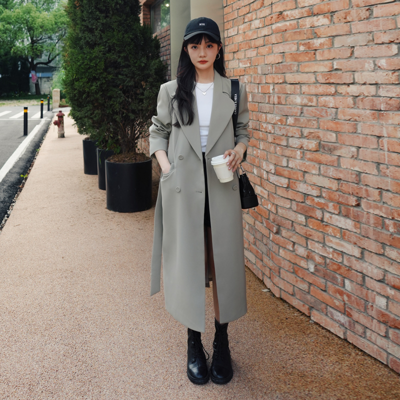 เสื้อโค้ท เสื้อโค้ทกันหนาว เสื้อโค้ทใส่เที่ยวต่างประเทศ ยี่ห้อ: Qianziqian