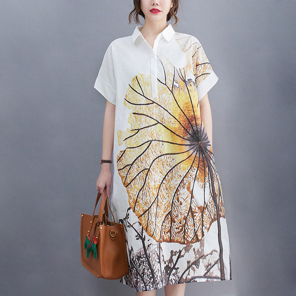 เสื้อลินิน เสื้อผ้าฝ้ายลินิน เสื้อเชิ้ตผ้าลินิน BY Zimo
