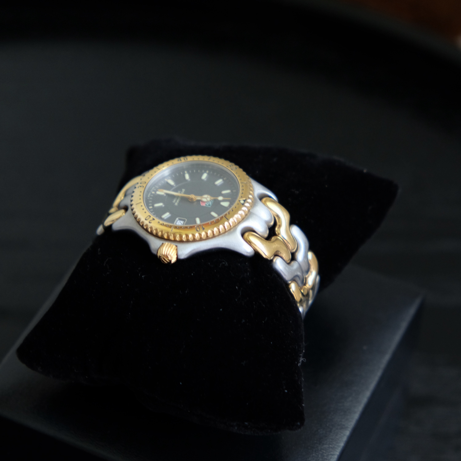 Tag Heuer Grey Dial / 2 Tone Sel Date Watch (32 MM.) ก้างปลา