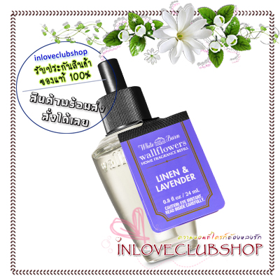 Bath & Body Works / Wallflowers Fragrance Refill 24 ml. (Linen & Lavender)