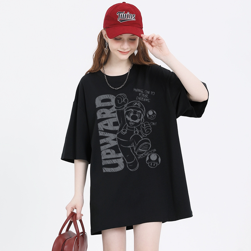 เสื้อผ้าวัยรุ่นเกาหลี เสื้อยืดวัยรุ่นผู้หญิง มีขนาด S M L XL