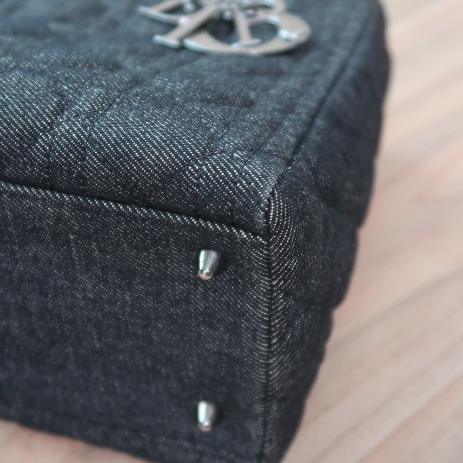 Christian Dior Black Danim Lady 10" SHW