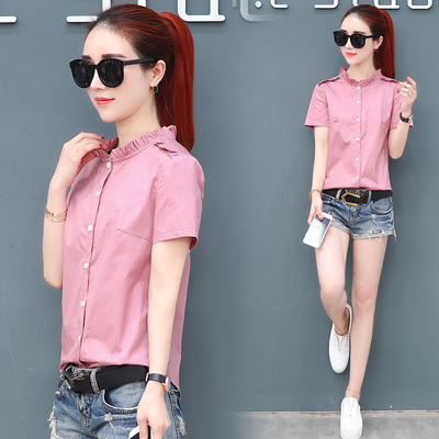 เสื้อผ้าแฟชั่นผู้หญิง เสื้อเชิ้ตแบบฮิตๆ