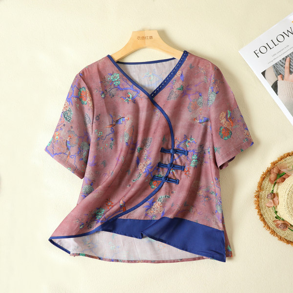เสื้อลินิน เสื้อผ้าฝ้ายลินิน เสื้อเชิ้ตผ้าลินิน