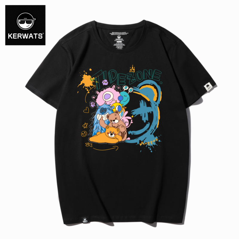 เสื้อยืดผู้ชายอ้วน S-6XL น้ำหนักผู้สวม 50-135 กิโลกรัม