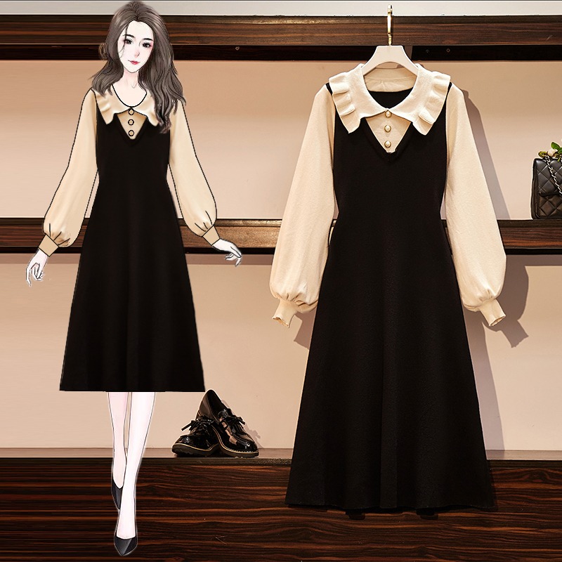 เดรสสาวอวบ มีไซส์ L-4XLอกเสื้อ 38-47 นิ้ว ใส่ได้ทั้งสาวหุ่นดีน่ารักจนถึงสาวอวบพลัสไซส์ จัดส่งฟรี! ทักแชทสั่งซื้อ
