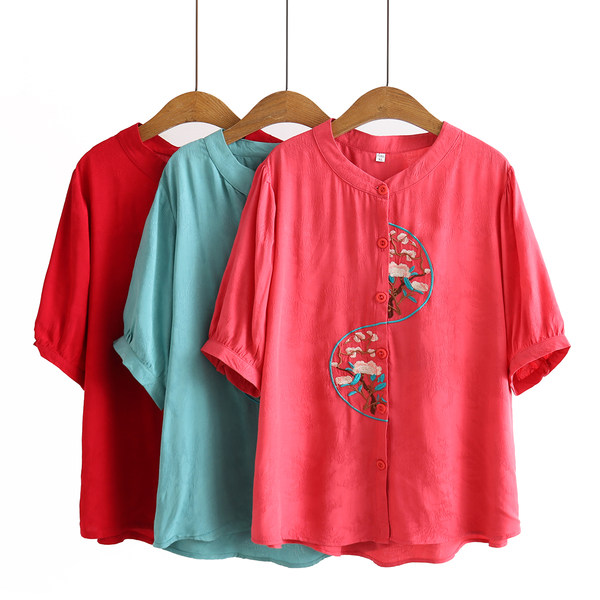 เสื้อลินินสไตล์ผู้ใหญ่ เสื้อคุณแม่ เสื้อผู้ใหญ่ แบรนด์ LININ