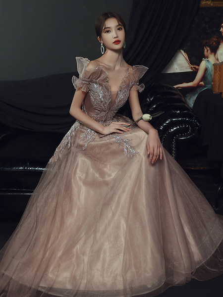 ชุดราตรี ชุดราตรีสวยหรู แบบ ทันสมัย Evening dress