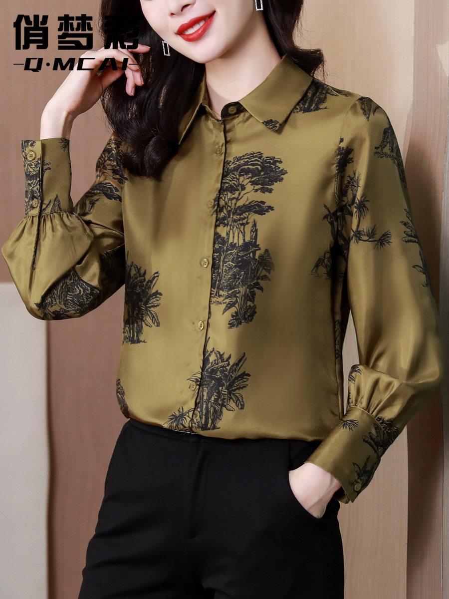 เสื้อเชิ้ต เสื้อเชิ้ตชีฟอง ลายสวยๆฟรีค่าส่ง