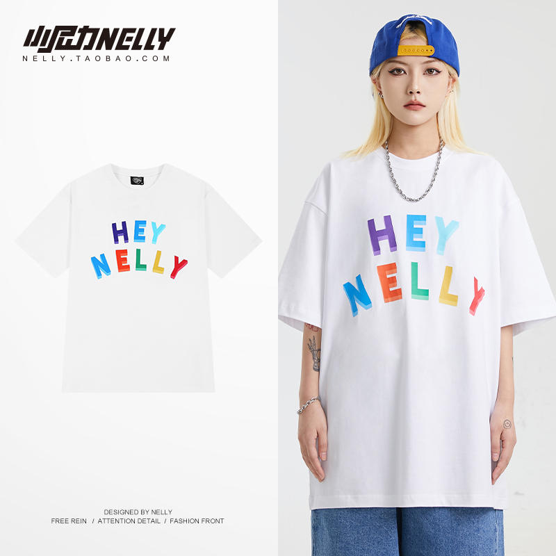 เสื้อยืดคอกลม ผู้ชาย เสื้อยืดผู้ชายเกาหลี เสื้อยืดเกาหลี แบรนด์ NELLY