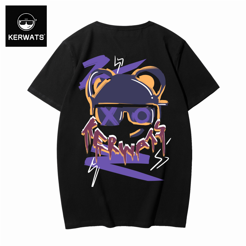 เสื้อยืดผู้ชายอ้วน S-6XL น้ำหนักผู้สวม 50-135 กิโลกรัม