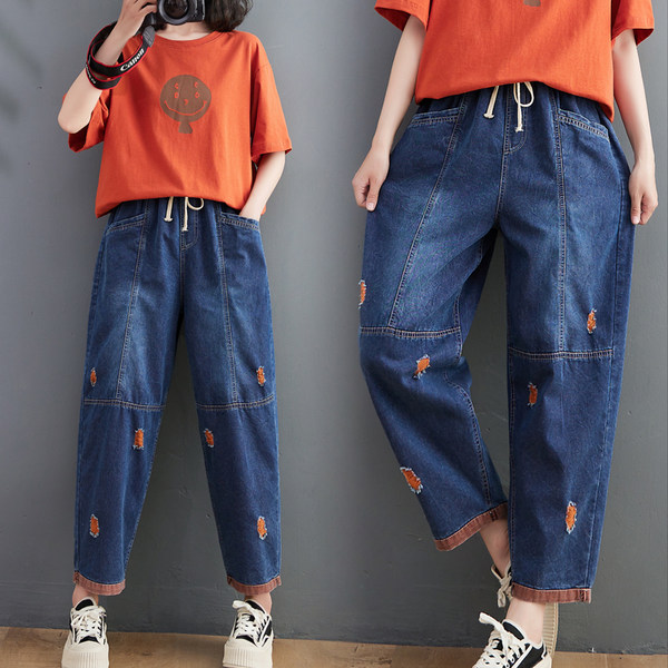 เสื้อลินินคนอ้วน เสื้อทีเชิ้ตคนอ้วนผู้หญิง เสื้อทีเชิ้ตตัวใหญ่ By Literary Plus size